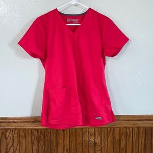 Pink Scrub Top